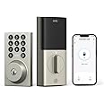 eufy Security Smart Lock C30, Keyless Entry, Built-in WiFi Deadbolt for Front Door, No Bridge Required, Easy Installation, App Remote Control, Auto Lock, Nickel