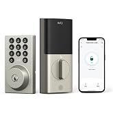 eufy Security Smart Lock C30, Keyless Entry Door Lock, Built-in Wi-Fi | Easy Installation, App Remote Control, Reliable Power, Keypad Deadbolt for Front Door, BHMA Grade 3, Nickel