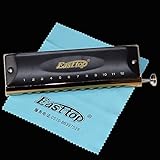 Easttop Dreamer T12-48B Black 12 Hole 48 Tone C Key Chromatic Harmonica