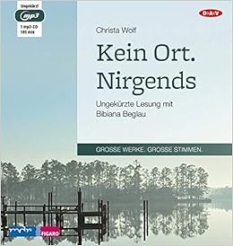Kein Ort Nirgends Ungekurzte Lesung Mit Bibiana Beglau 1 Mp3 Cd Christa Wolf Amazon De Wolf Christa Beglau Bibiana Bucher