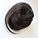 CAISHA Bun Hairpiece Ponytail Hepburn-Bun Scrunchie Updo Dark Brown Mix DC5