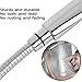 Aoche 5 Function Luxury Handheld Shower Head with Hose and Bracket Holder, Massage, Rainfall, Spa Experience, High Pressure, Water Saving, Easy Installation, Chrome Finish