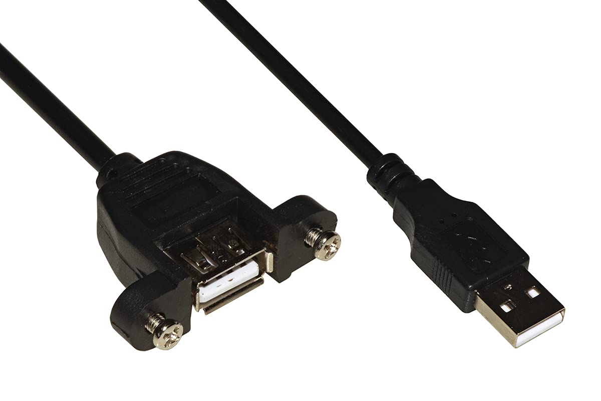 LINK LKCUSBPC USB Cable Connector to Male/Female Panel 1 m