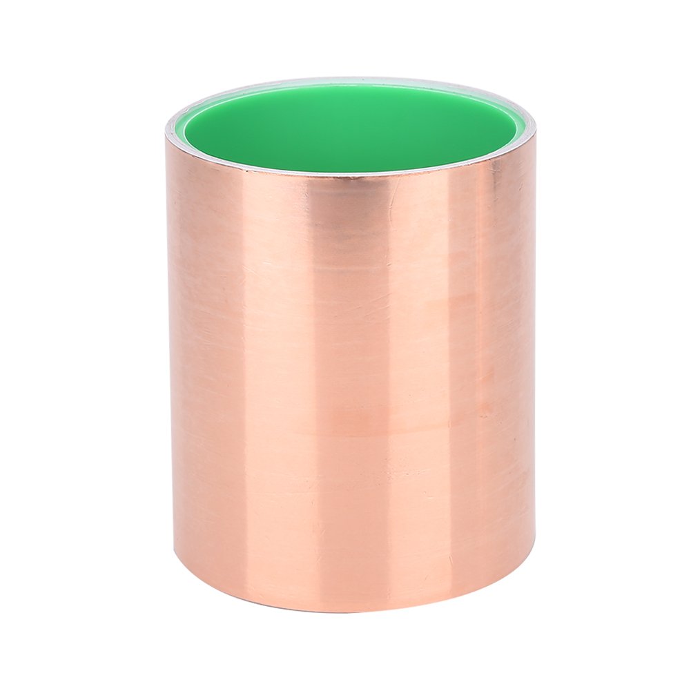 Guitar Copper Foil Tape Double Conductive Adhesive Tape 0.6/1.2/2.5/5/10/15.2cm Width for EMI Shielding (Size : 10cm/3.93'')