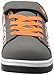 Heelys Boys' Dual up x2 Sneaker, Charcoal/Orange, 1 M US Little Kid