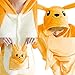 Itopfox Adult Animal Pajamas - Kangaroo One Piece Plush Cosplay Onsies Sleepwear Size S