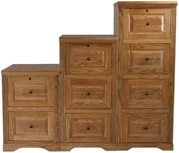 Amazon Com Eagle Oak Ridge 4 Drawer File Cabinet Dark Oak Finish Furniture Decor