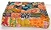 MARUDHARA RANGILA Indian Vintage Kantha Patch Floor Cushion Square ; Pouf Ottoman; Floor Yoga PillowCover only