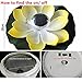 ECBUY Waterproof Solar Floating LED Lotus Light, Color-changing Flower Night Lamp /Pond /Garden/house Lights for Pool /Party Fancy Ideal Novel Creative Gift for Christmas (Multi color, 1 Piece)