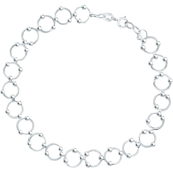 Amazon.com: 925 Sterling Silver Polished and Textured Fancy