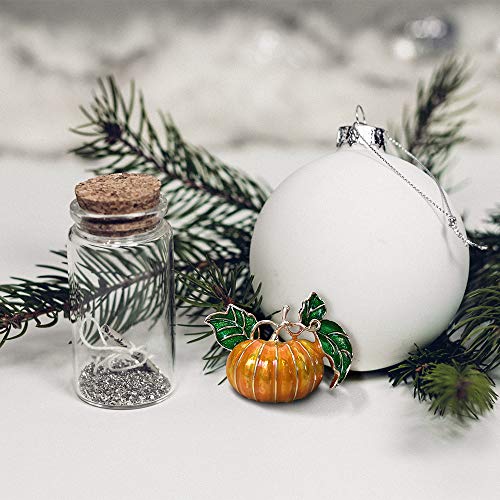 Mytys Pumpkin Brooch Pins Enamel Pin Jewelry Fashion Brooch Pin Jewelry Xmas Gift for Men Women
