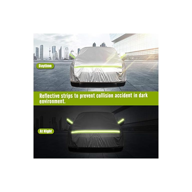 Favoto Cubierta de Coche Impermeable Funda de Coche Exterior Oxford