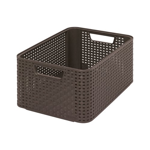 Curver Style M storage boxes & baskets (Storage basket, Brown, Rattan