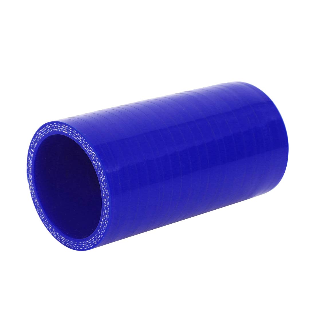 X AUTOHAUX 45mm ID Blue Straight Silicone Hose Coupler Intercooler Tube