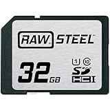Hoodman 32GB SDHC Memory Card RAW STEEL Class 10 UHS-1
