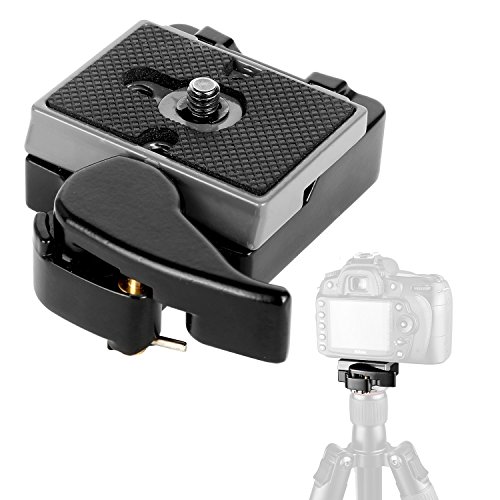 image for WAAO Black Camera 323 Quick Release Plate with Special Adapter (200PL-