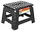 Folding Step Stool - 9 inch Height Premium Heavy Duty Foldable Stool for Kids & Adults, Kitchen Garden Bathroom Stepping Stool from ImiKas