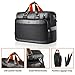 MATEIN Briefcases for Men,Extra Large 17 Inch Laptop Bag for Women,Computer Organizer Briefcase, Water Resistant Business Travel Messenger Bag,Black