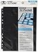 Pages 32 Pocket Stand Card Sleeves (10 Piece), Black, Mini