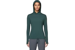 Mountain Hardwear Women's Crater Lake Long Sleeve Hoody for Hiking, Camping, Backpacking, and Casual Wear