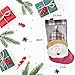 Onlykangfly Christmas Stocking, Christmas Decorations Party Ornaments Kits 18 inch Set of 3 Santa, Snowman, Reindeer, Xmas Character 3D Plush with Faux Fur Cuff for Kids Bag