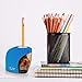 Electric Pencil Sharpener,Pencil Sharpener for No.2 Pencils and Colored Pencils,Electrical Automatic Sharpener with Auto Stop Feature, Electric Sharpener for Home/School/Office,USB or 2AA Batteries