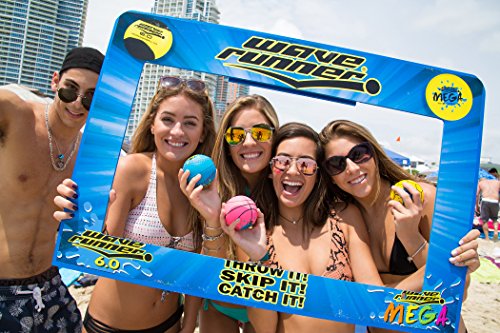 Wave Runner Grip It Waterproof Volleyballl Size 9.25 inches Hydro With "Sure Grip Technology" Let's Play Volleyball in the Water! Bulk available (Yellow)