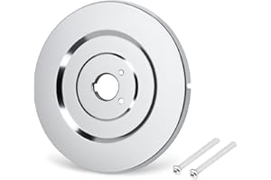 BROQIXIN Chateau Collection Escutcheon Replacement for Moen 16090, for One-Handle Tub and Shower Faucets, Chrome