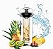Energy Essentials Fruit Infuser Water Bottle 32oz Black