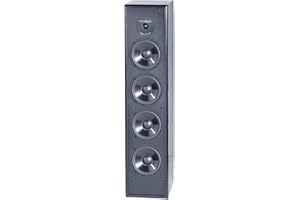BIC America Venturi DV64 2-Way Tower Speaker, Black (Single)