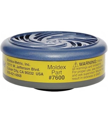 Amazon.com: Moldex 7003 PVC-Free Air Respirator Mask Facepiece
