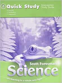 Amazon.com: SCOTT FORESMAN SCIENCE 2006 QUICK STUDY GRADE 2