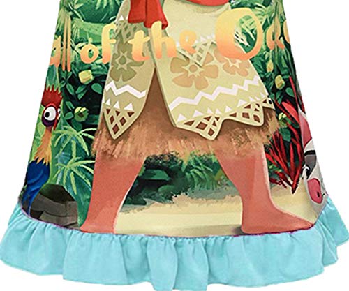 3 AOVCLKID+Moana+Pajamas+Printed+Princess