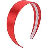 AOPRIE Wide Headbands for Women Headbands for Girls Hair Bands for Women's Hair Solid Color Red, 1 Pack