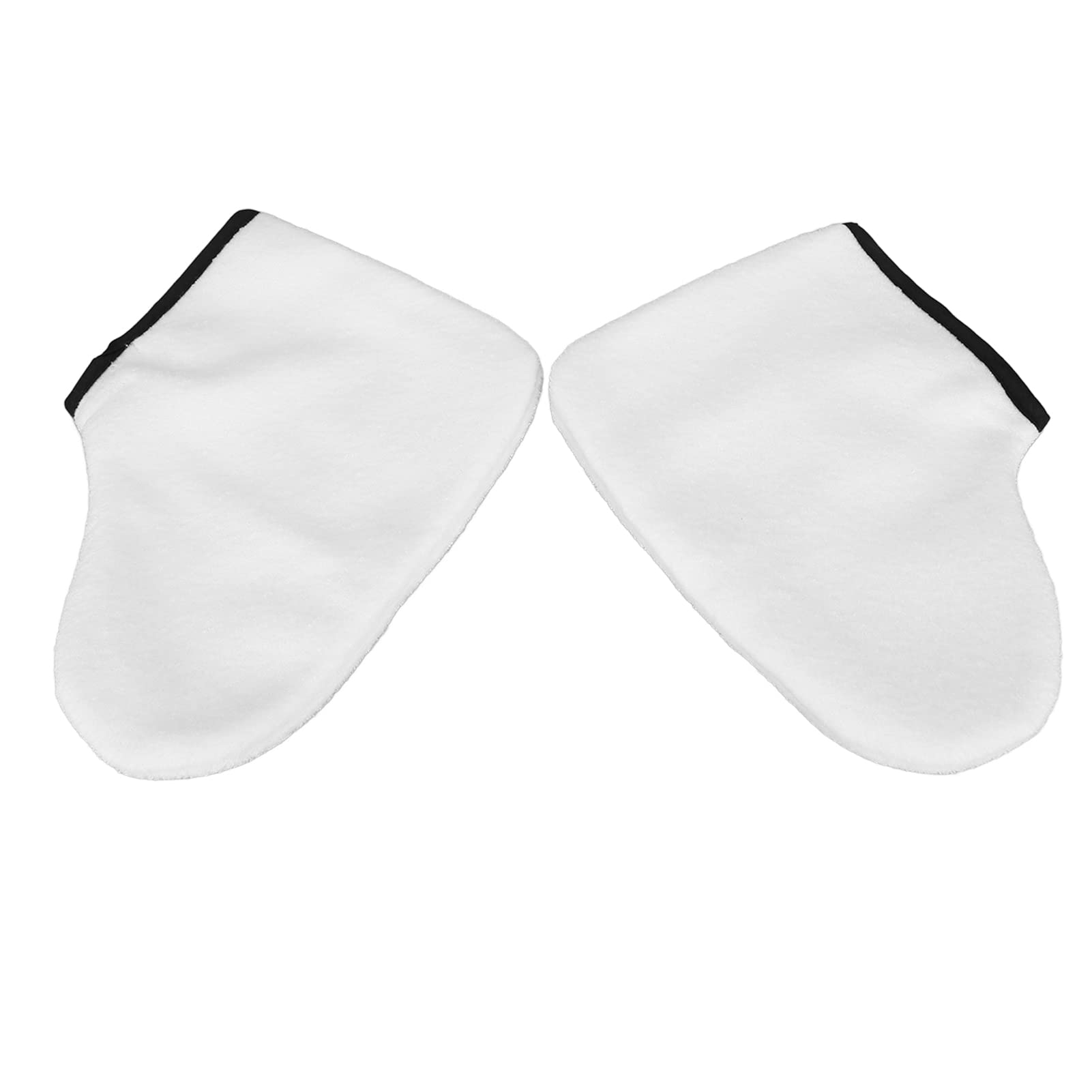 Paraffin SPA Booties, Paraffin Wax Bath Booties Paraffin Wax Refills Feet Bag Washable Double Layer Thick Terry Cloth Multi Purpose White for Hot Wax