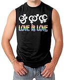 Love Is Love - Gay Pride Men's SLEEVELESS T-shirt Tee