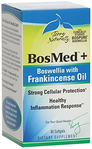Terry Naturally BosMed Boswellia with Frankincense Oil EuroPharma - 60 Softgels (Pack of 2)