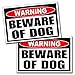 Beware of Dog Warning Danger Sticker Vinyl Decal Dogs