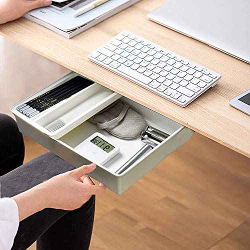 Under Desk Drawer, Extra Large Under Desk Storage Drawer Undertable