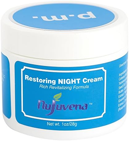 Nujuvena Restoring Night Cream, 1 Ounce Jar