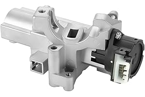 YOLLKY Ignition Lock Cylinder Housing Ignition Switch Cylinder Lock Assembly - Compatible for Chevrolet Colorado 2004-2012 2.8L 2.9L 3.5L 3.7L 5.3L - Replace Part 15795321 15795322