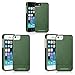 CaseCrown Chameleon Glider Case - Olive/Aqua Green - for Apple iPhone 5