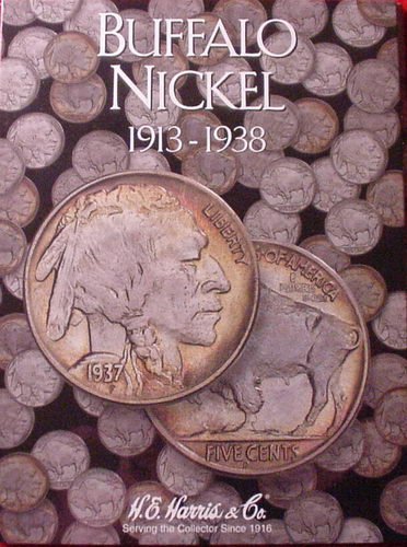 New Harris Buffalo Nickel 1913 - 1938 Coin Folder 2678