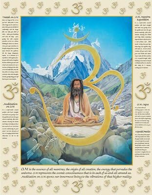 Sanatan Society OM Practices Learning Chart -16'x20''