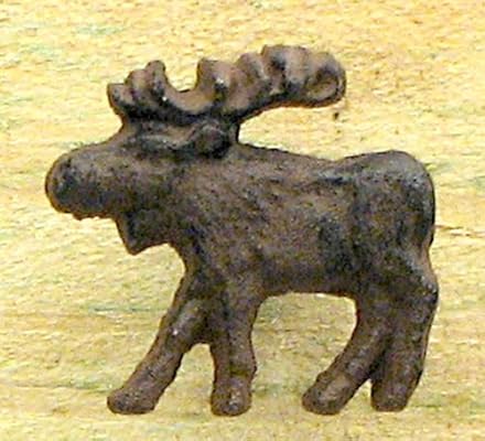 Cast Iron Rustic Cabin Moose Cabinet Knob Drawer Pull Amazon Com