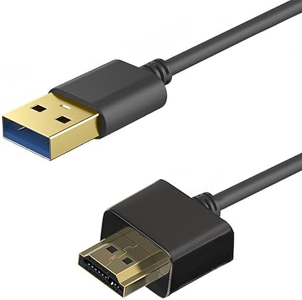 Amazon Co Jp Ankky Usb Hdmiケーブル Usb 2 0 オスからhdmiオス 充電ケーブル スプリッターアダプター 0 5m 1 5フィート 家電 カメラ
