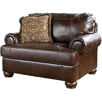 Amazon.com: FurnitureMaxx Banner Coffee Color Traditional ...