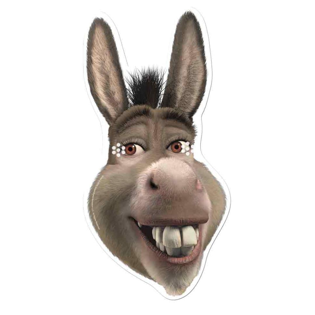 STAR CUTOUTS DreamWorks Shrek Costume Mask, 7x7x3 cm, Cardstock, Unisex Children & Unisex Adult, Fun Party Accessory
