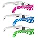 Solar Eclipse Glasses CE and ISO Certified - Safe Solar Viewing - Viewer and Filter - Made in USA - NEON (12 Pack)