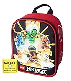 LEGO NINJAGO WU-CREW Lead-Safe Insulated Vertical Lunch Tote Box Bag